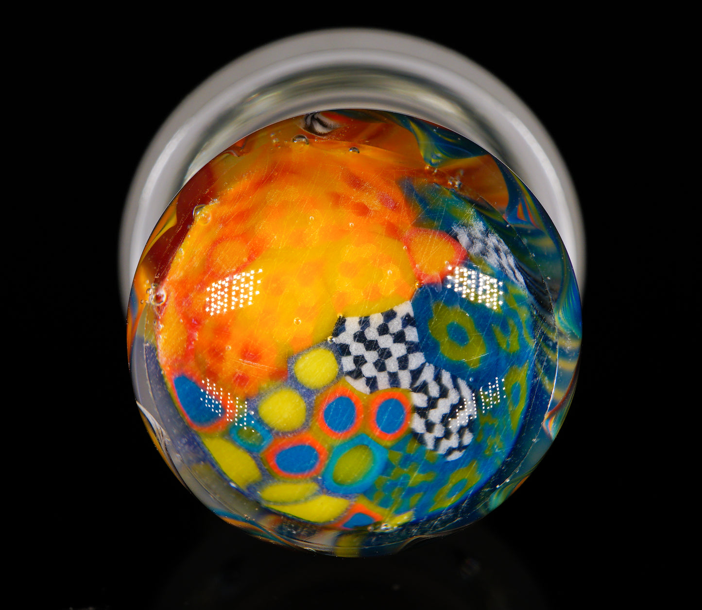 Abstract Murrini Jar