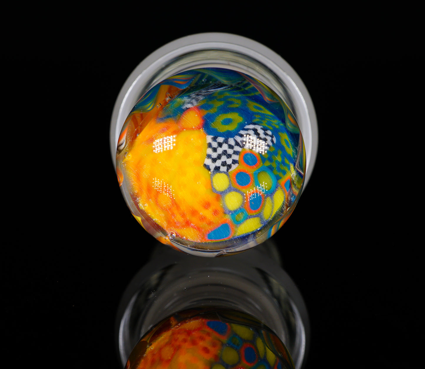 Abstract Murrini Jar