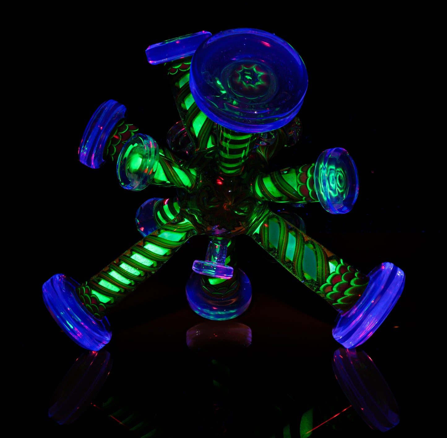 Dichro and UV Rainbow Spore Rig