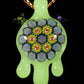 Eye Mandala Honeycomb Pendant