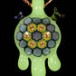 Eye Mandala Honeycomb Pendant