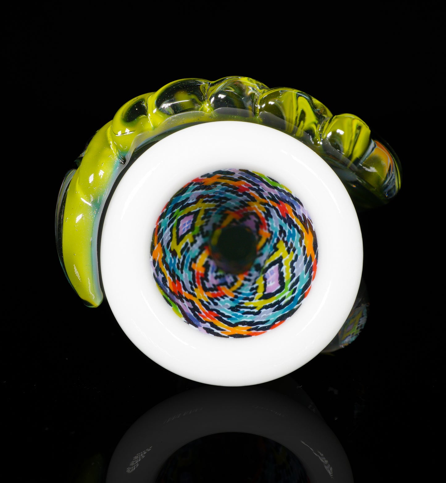 Rainbow Feather and Fillacello 14mm Slide
