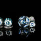 Maestro Series B&W Dotstack Slurper Set (6 pcs)