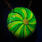 Gold Amethyst Rainbow Retti Opal Pendant no.3