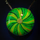 Gold Amethyst Rainbow Retti Opal Pendant no.3