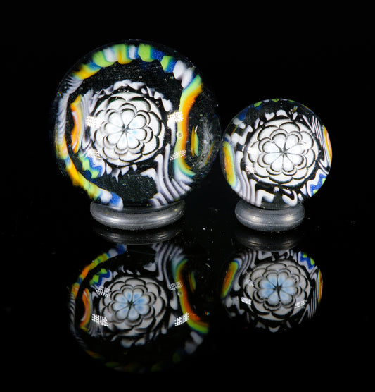 Potion Black and White Rainbow Mandala Slurper Starter Set (19mm)