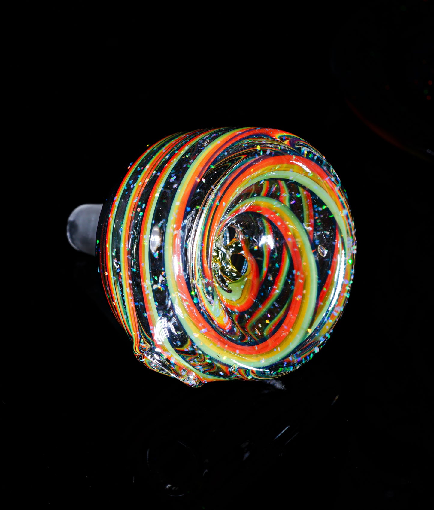 Crushed Opal Rasta Dotstack Venetian Series Re-Lock + Slide + Removable Base
