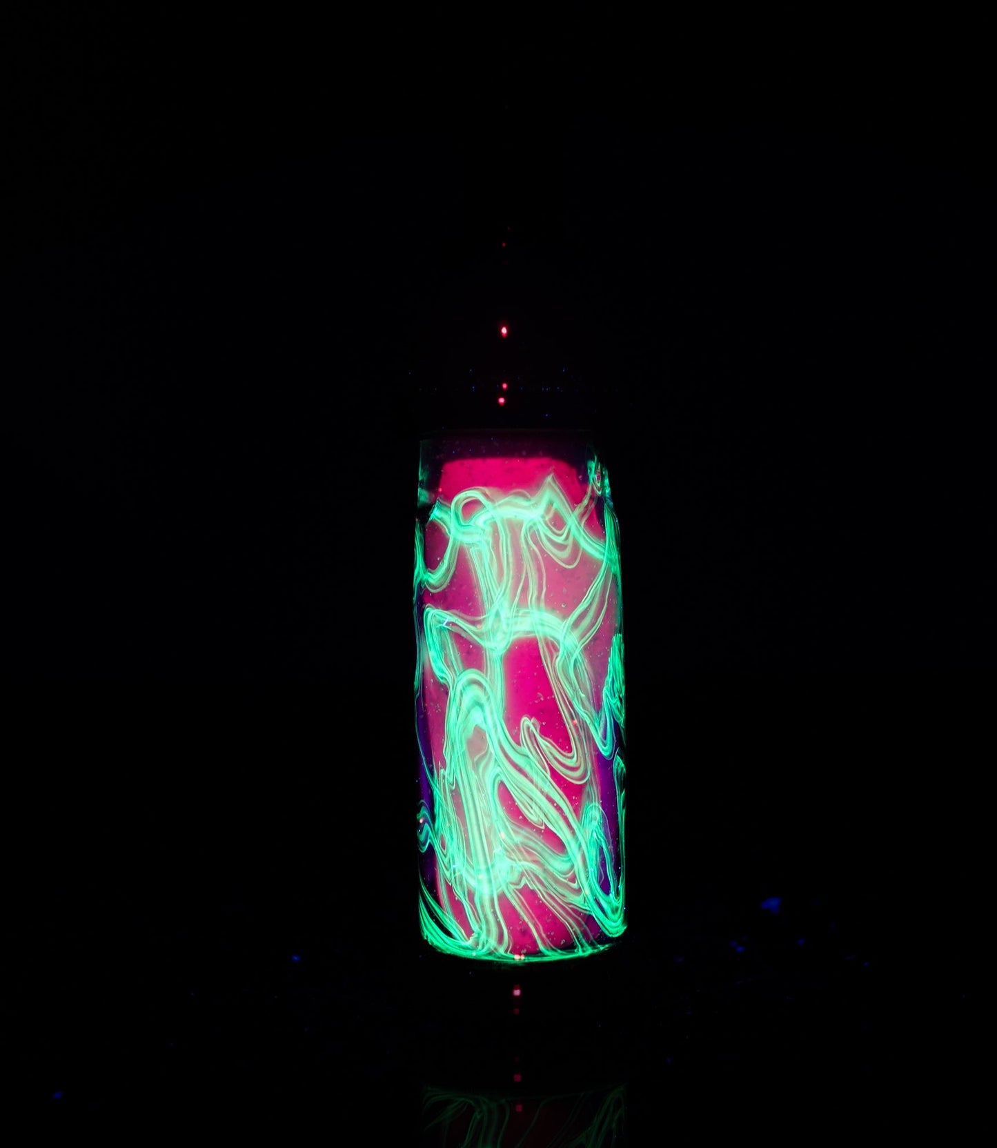 Plantphibian and Crushed Opal UV Spray Can Pendant