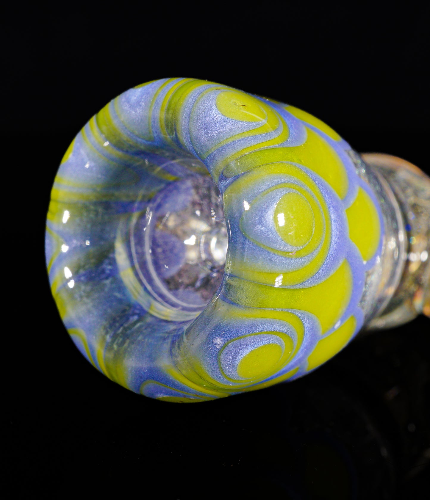 Roswell Bling Dotstack Opal and Dichro Lucy Chillum