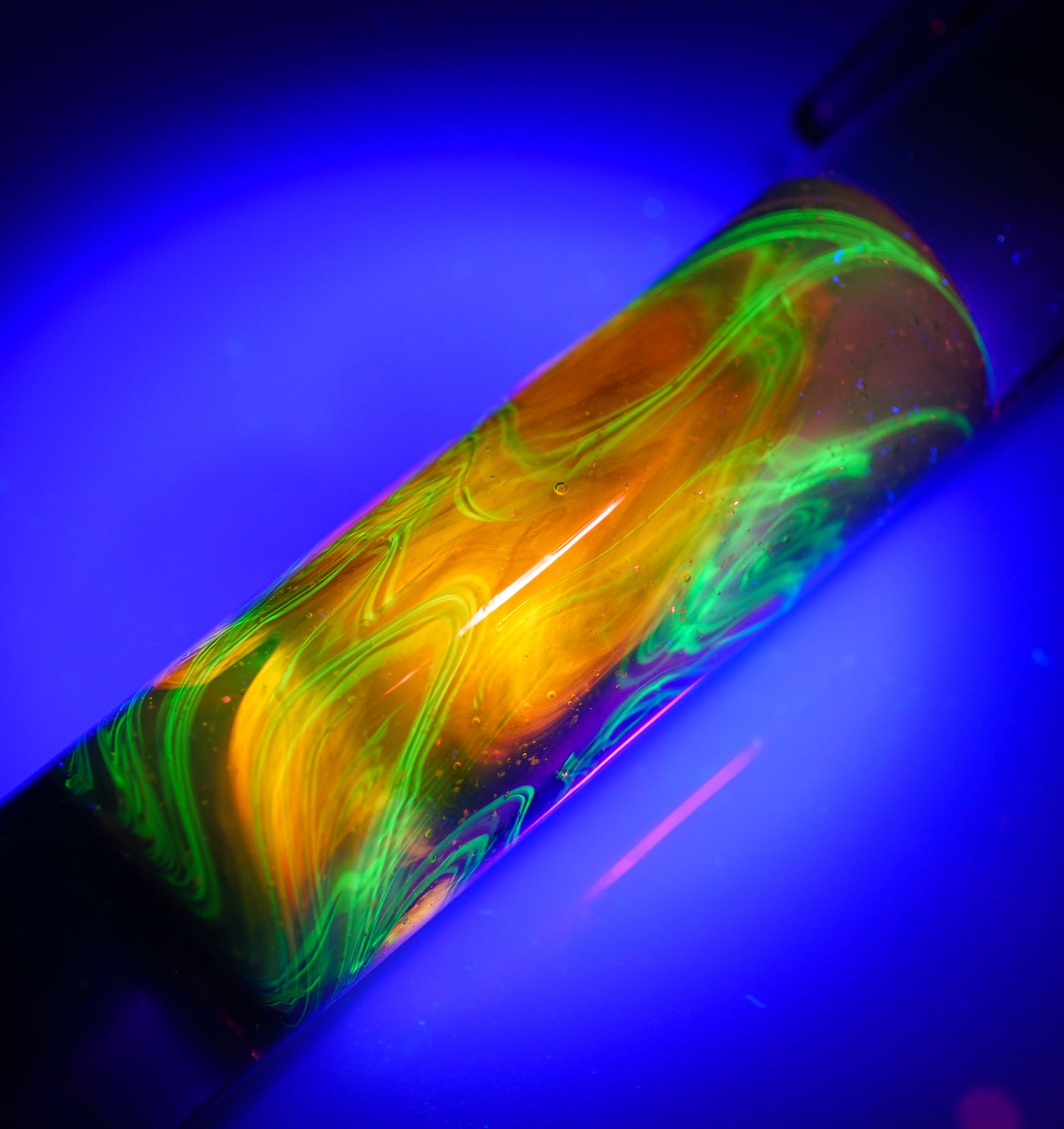 Atlantis and Crushed Opal UV Scribble Chisel Tip Sharpie Dabber/Pendant