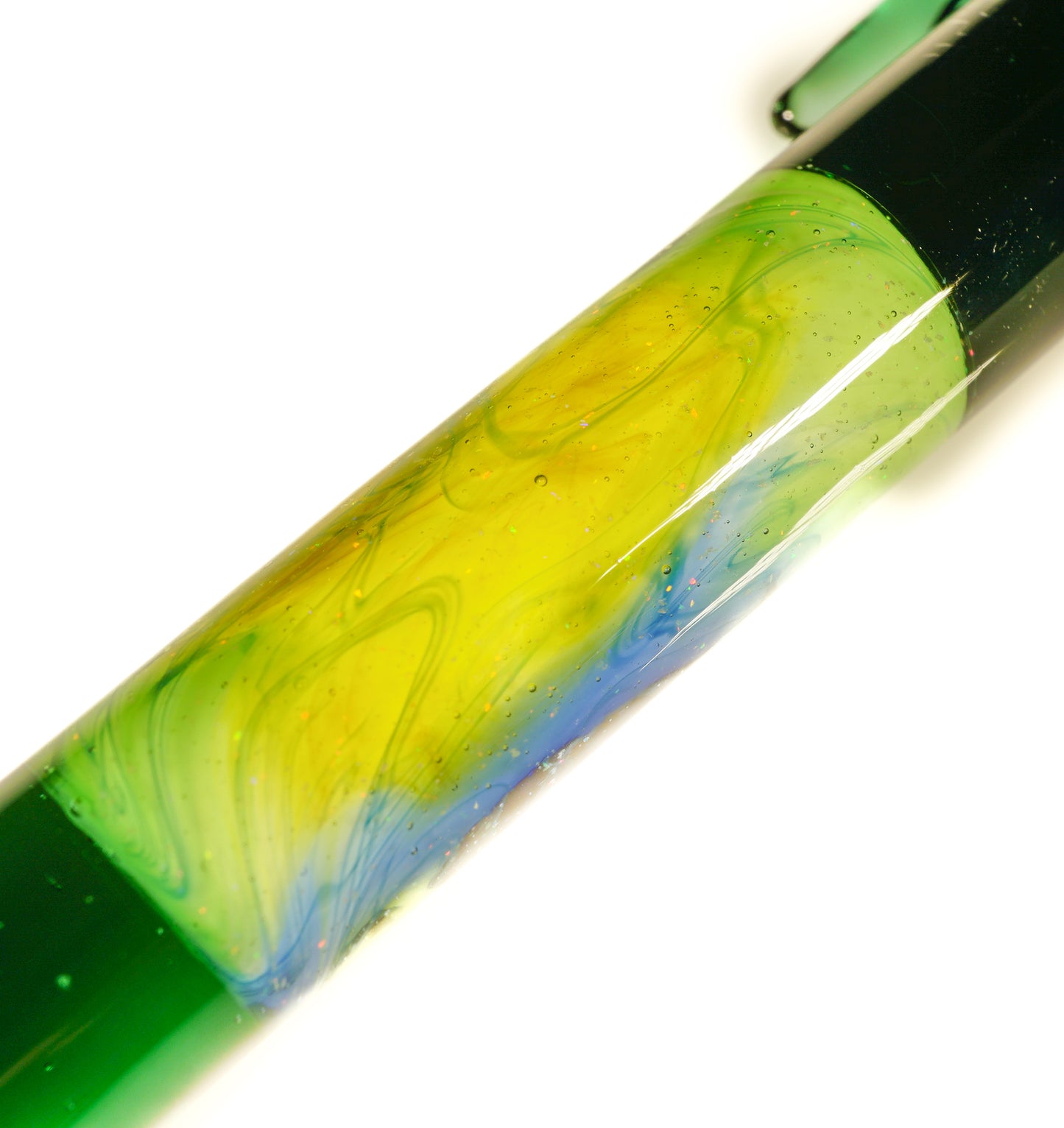 Atlantis and Crushed Opal UV Scribble Chisel Tip Sharpie Dabber/Pendant