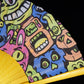 Gold Monster Folding Fans + Art Print